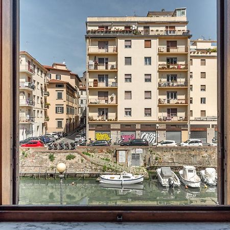 Piccola Venezia Canal View Charming Flat Ливорно Екстериор снимка
